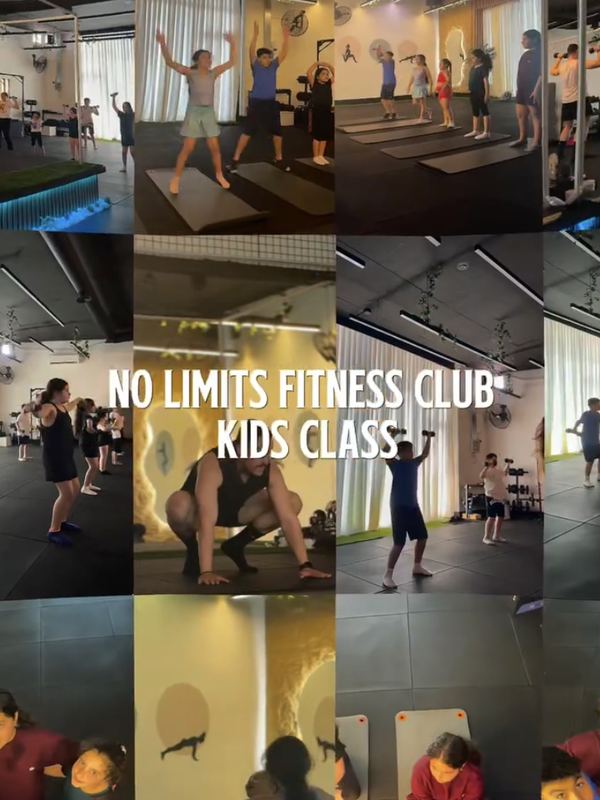 Kids class at No Limits Fitness Club
